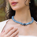 Elora Sky Gemstone Necklace