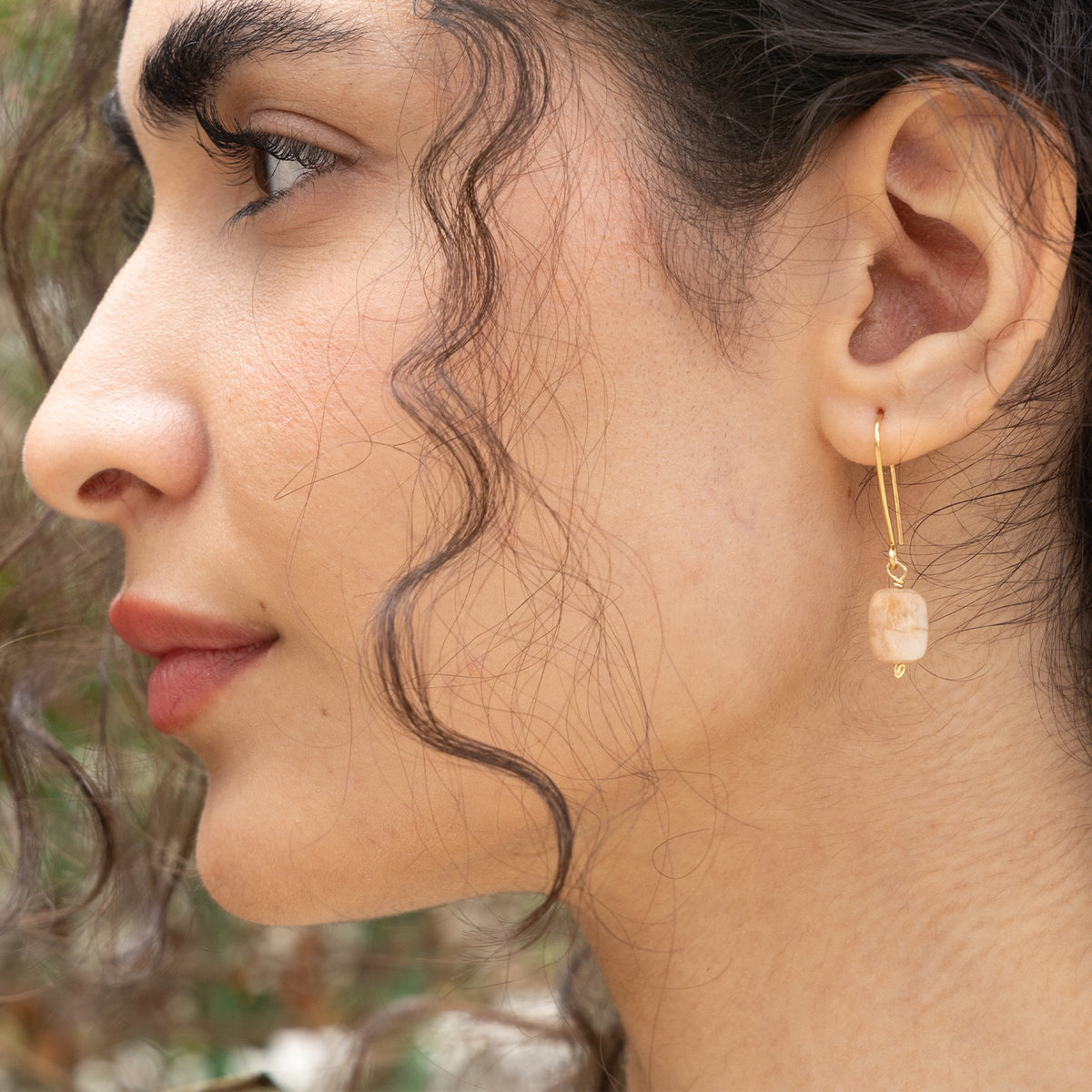 Elora Peach Earrings