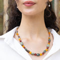 Elora Sun Gemstone Necklace