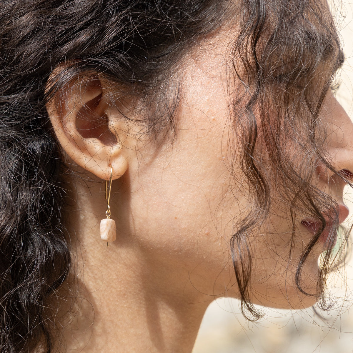 Elora Peach Earrings