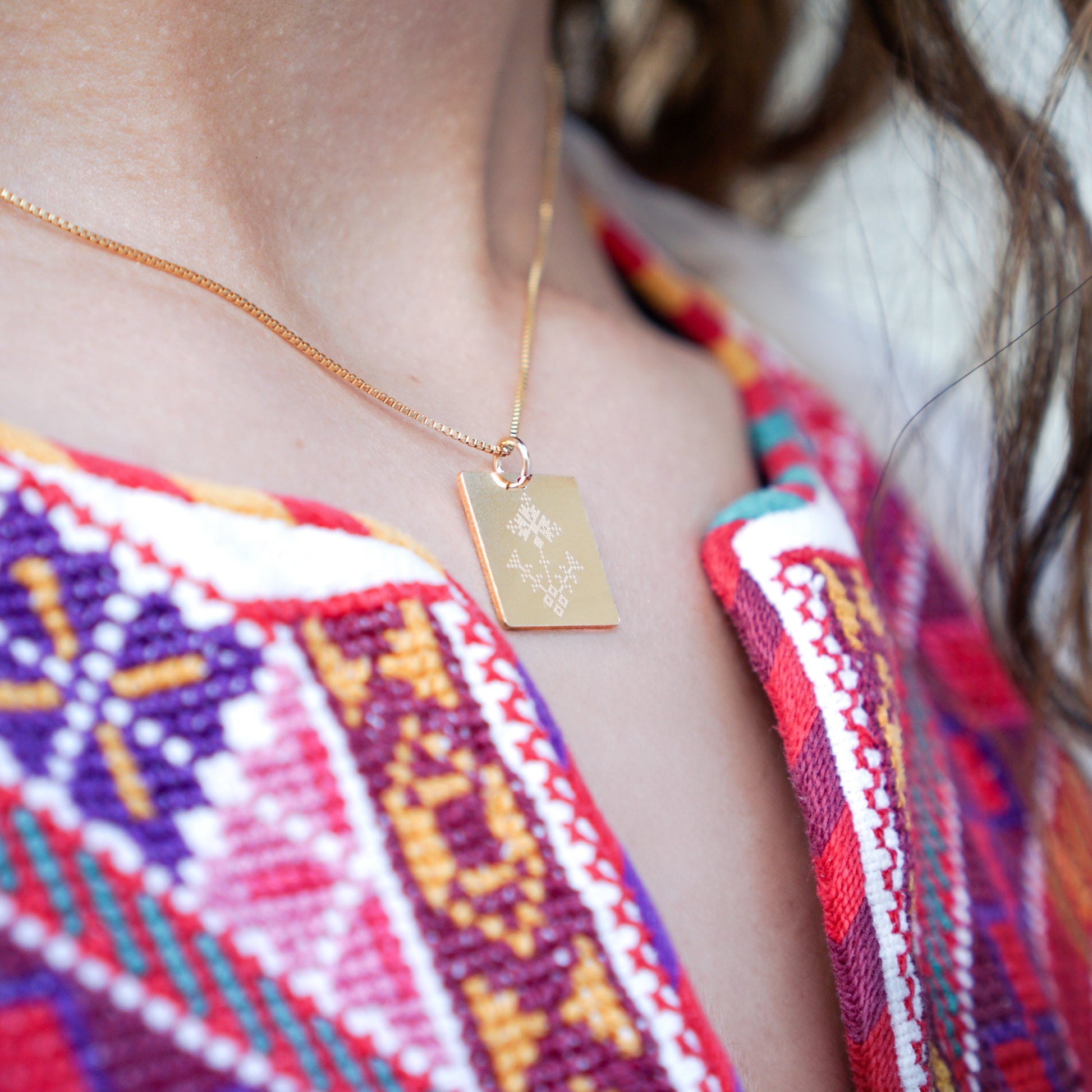 Haifa Necklace PeacePiecesJewelry