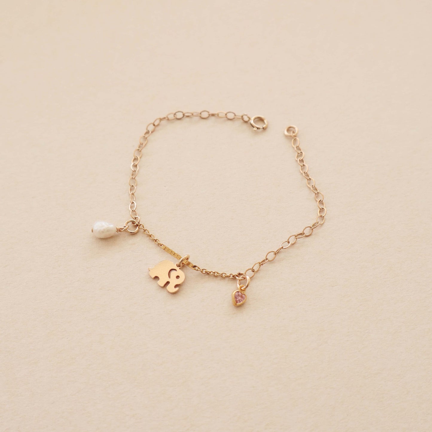 Elephant Charms Bracelet