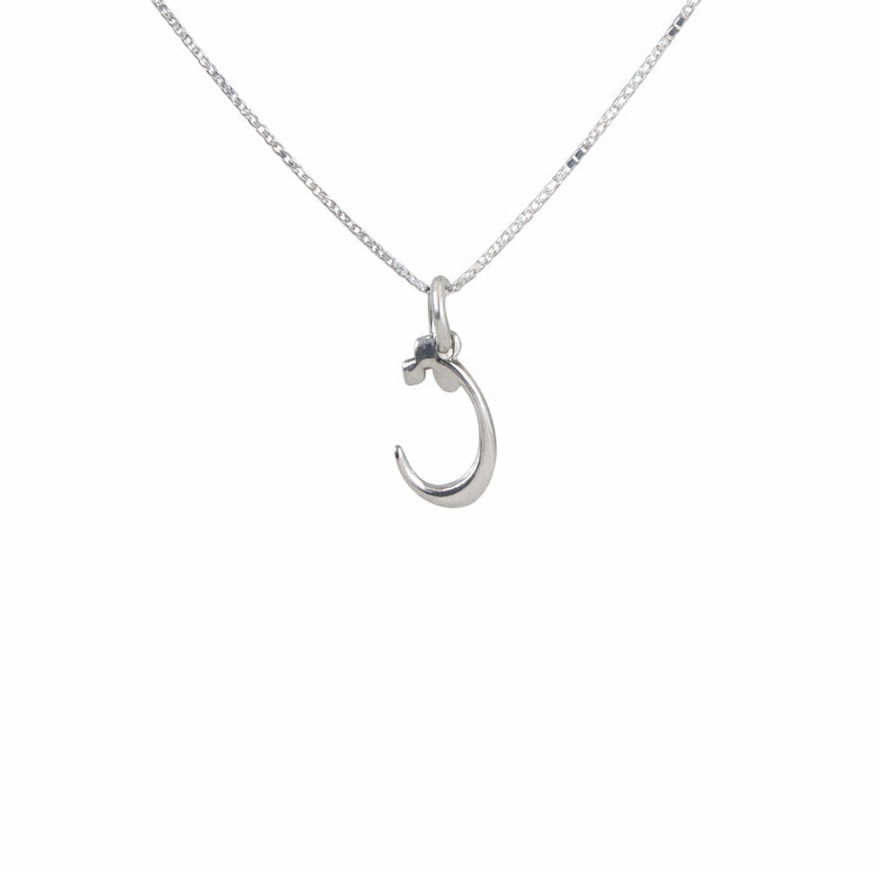 Arabic Initial Necklace PeacePiecesJewelry