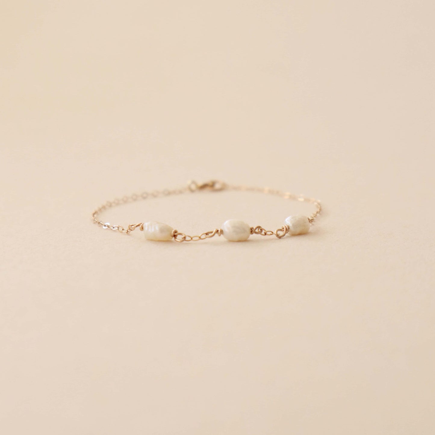 Pearls Bracelet PeacePiecesJewelry