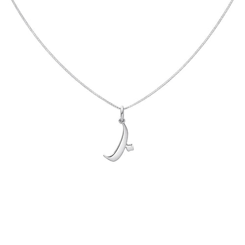 Arabic Initial Necklace PeacePiecesJewelry