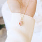 Colorful Agate Necklace PeacePiecesJewelry