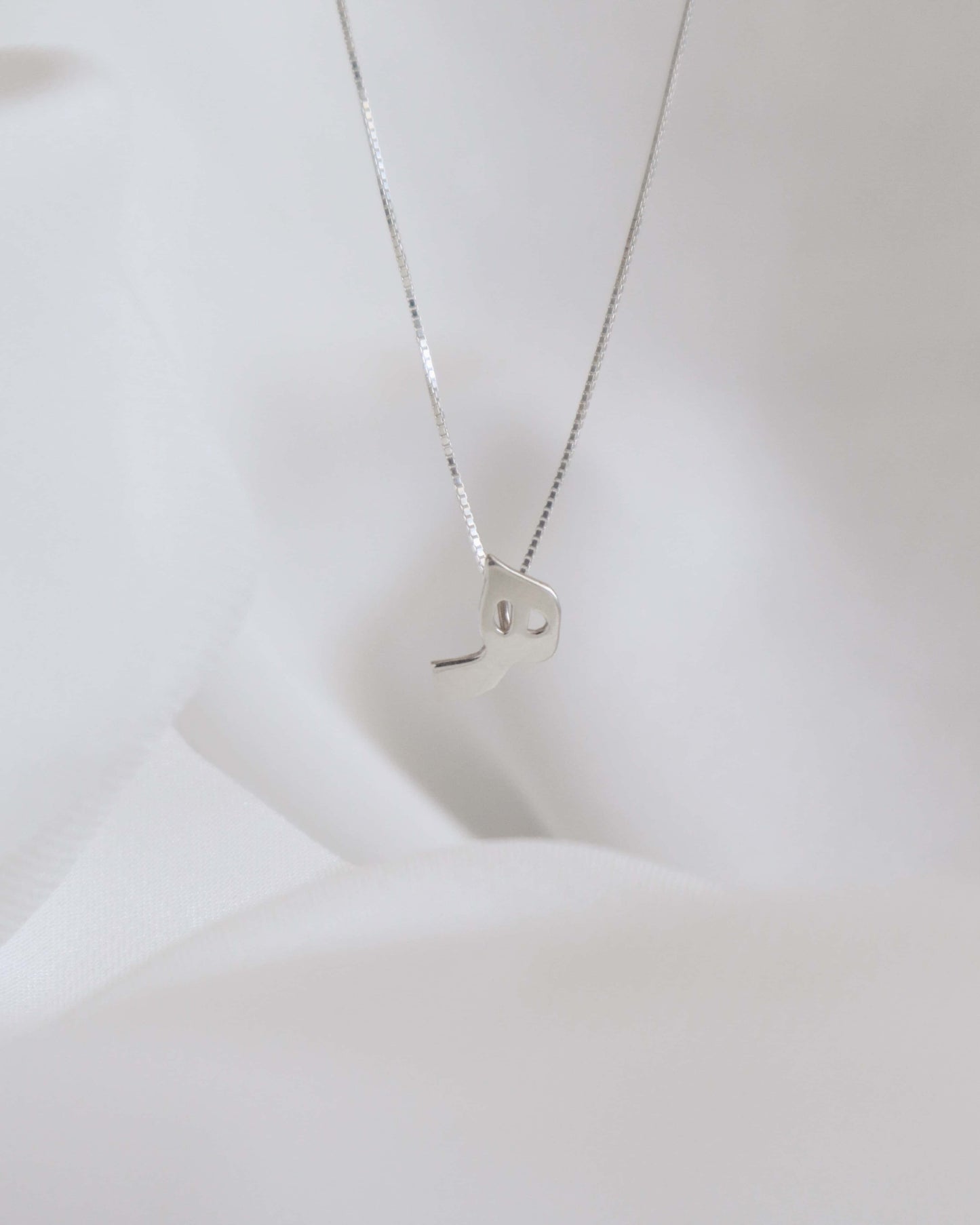 Large Arabic Letters Necklace