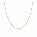 Box Chain Gold Necklace PeacePiecesJewelry
