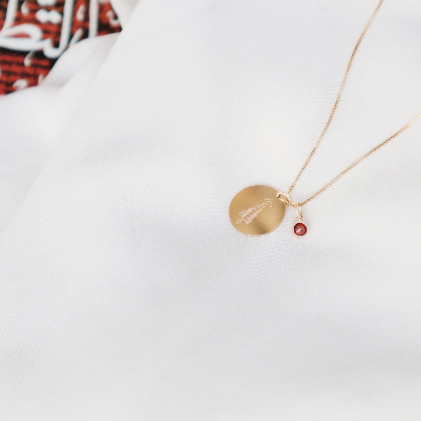 Gaza Necklace with Stone PeacePiecesJewelry