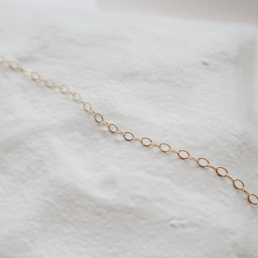 Cable Chain Gold Bracelet - PeacePiecesJewelry