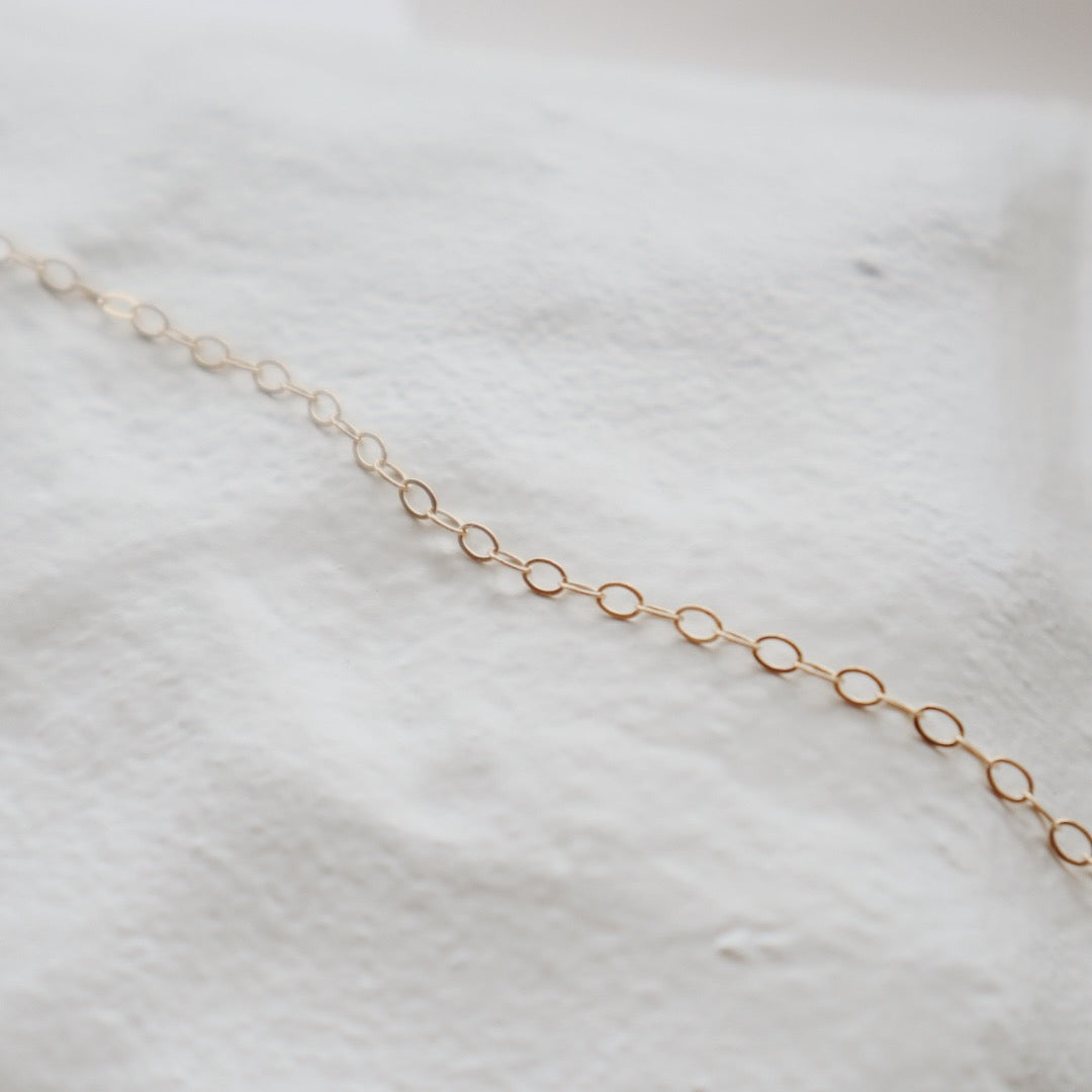 Cable Chain Gold Bracelet - PeacePiecesJewelry