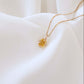 Yellow Citrine Gemstone Necklace