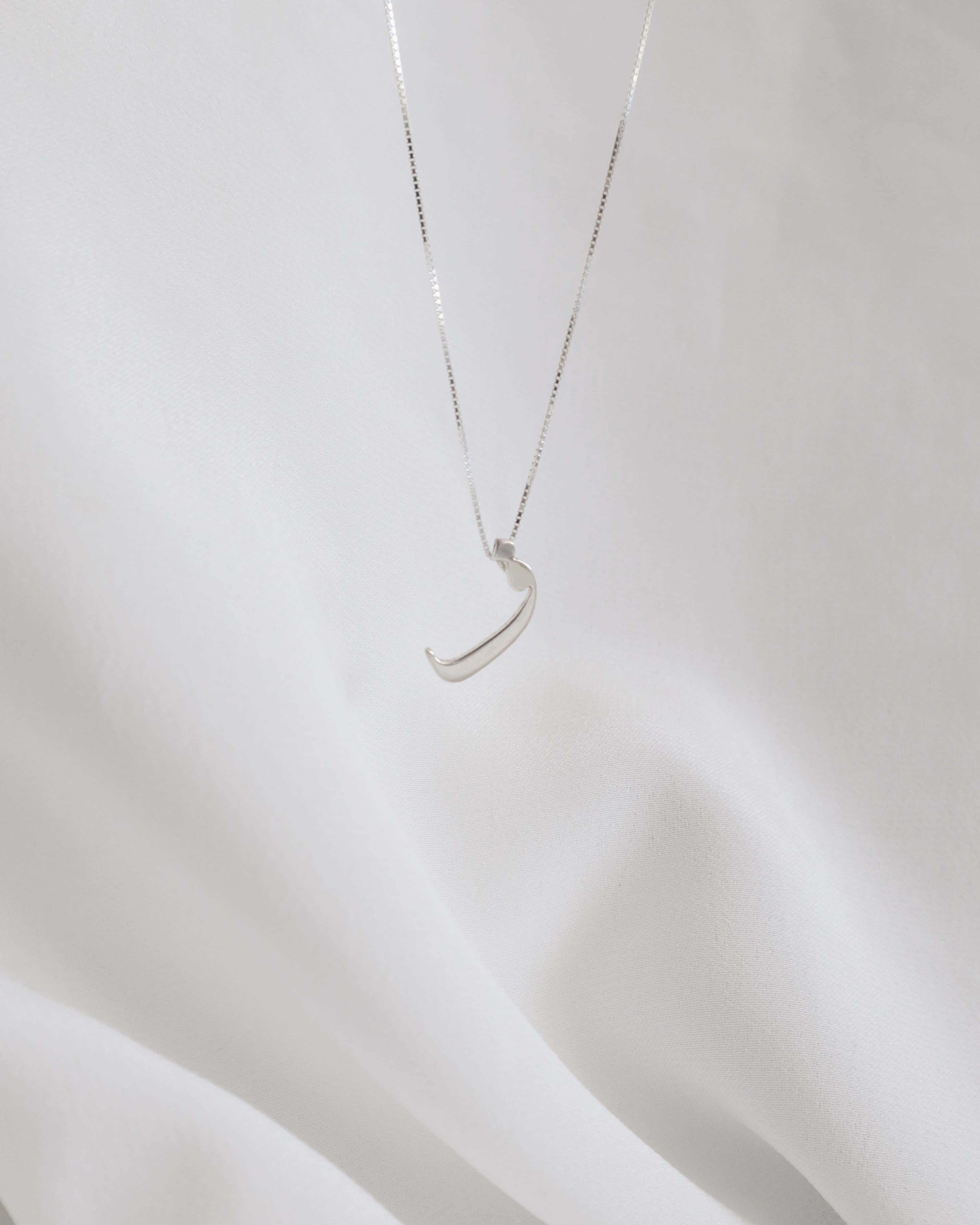 Large Arabic Letter Necklace