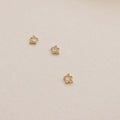 Butterfly Gold Zircon Charm PeacePiecesJewelry