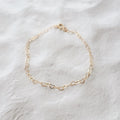 Hearts Chain Bracelet - PeacePiecesJewelry
