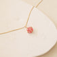 Watermelon Quartz Necklace - PeacePiecesJewelry