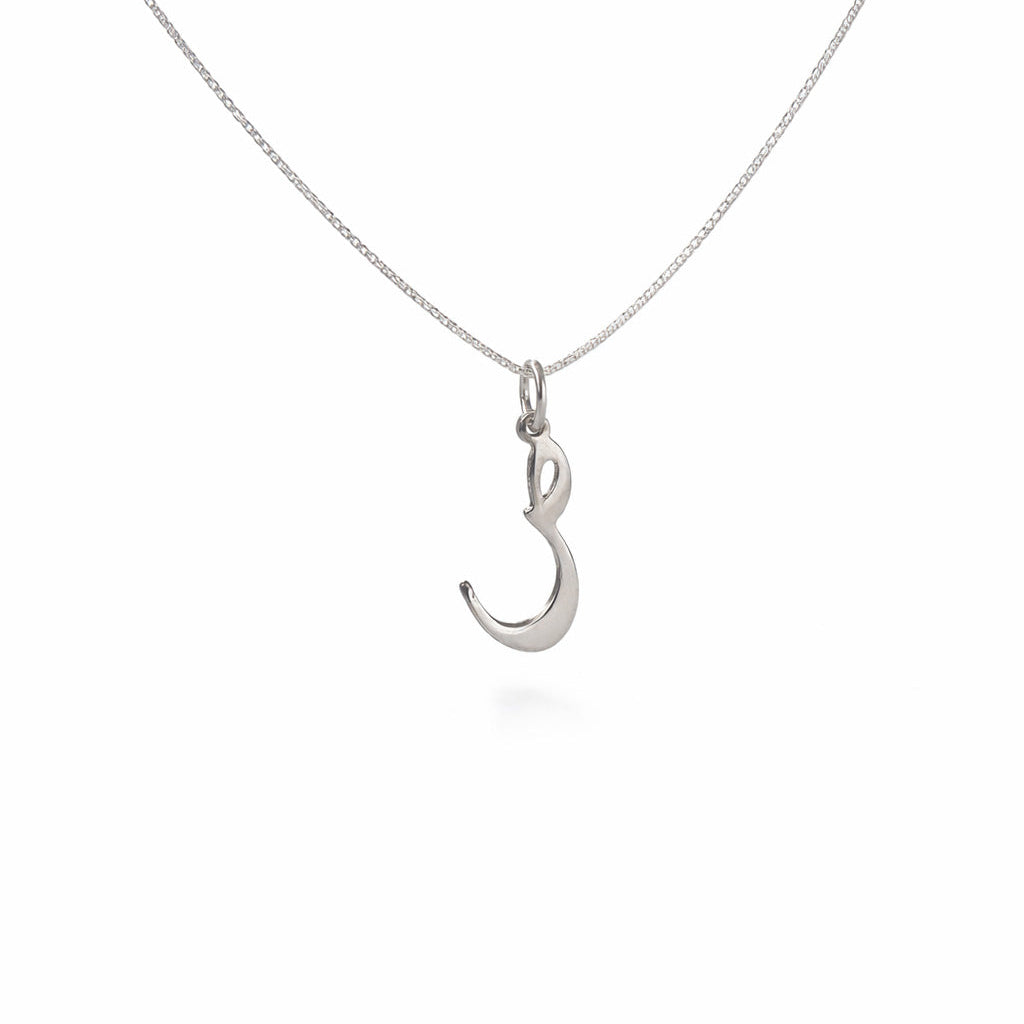 Arabic Initial Necklace PeacePiecesJewelry