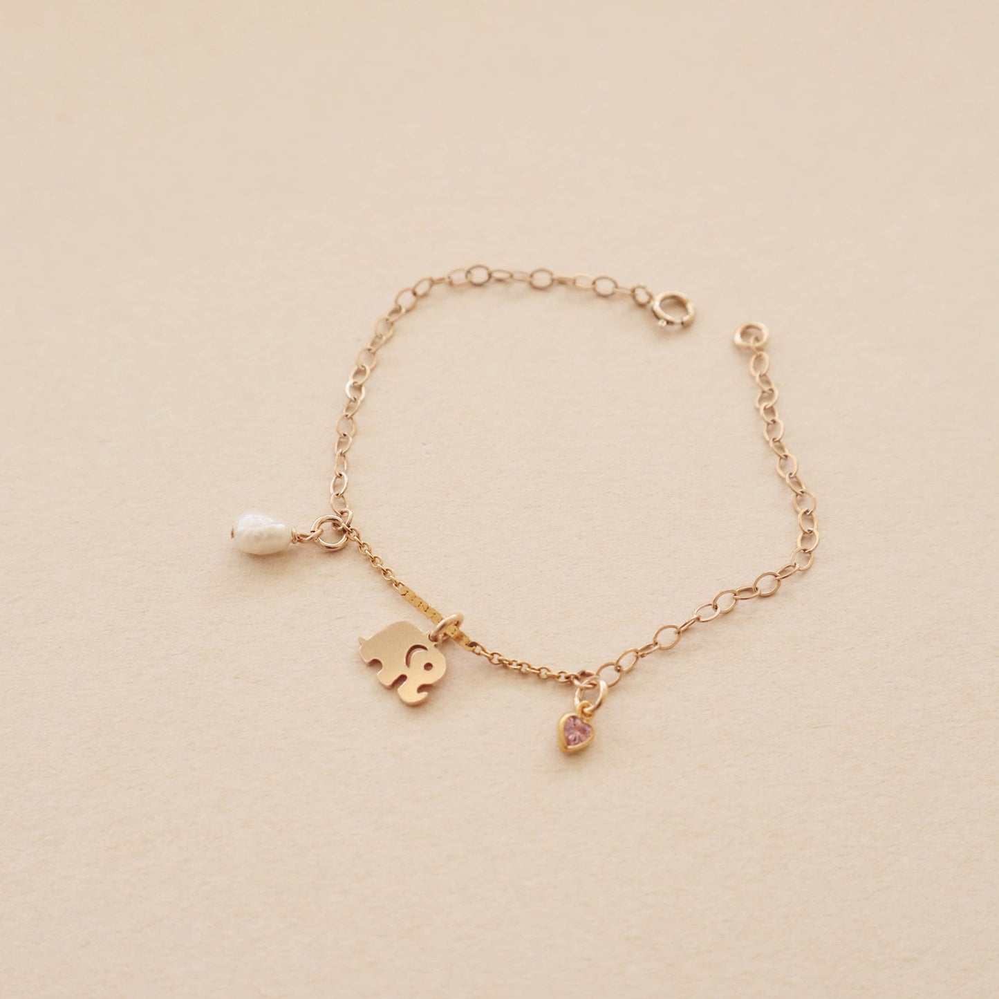 Elephant Charms Bracelet