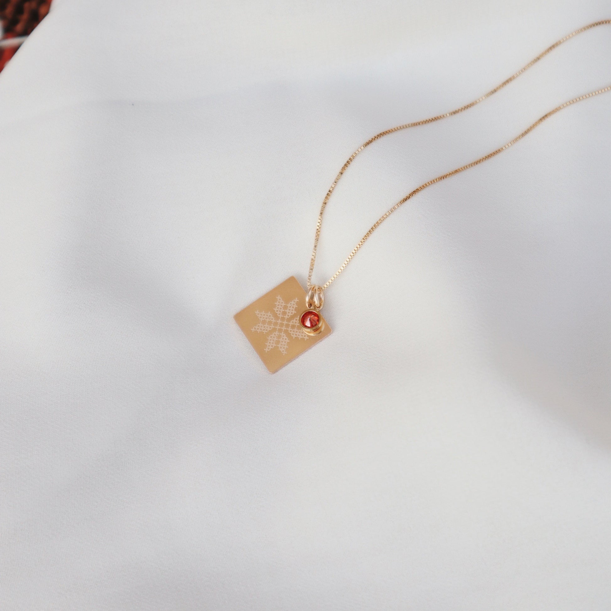 Bethlehem Necklace with Stone PeacePiecesJewelry