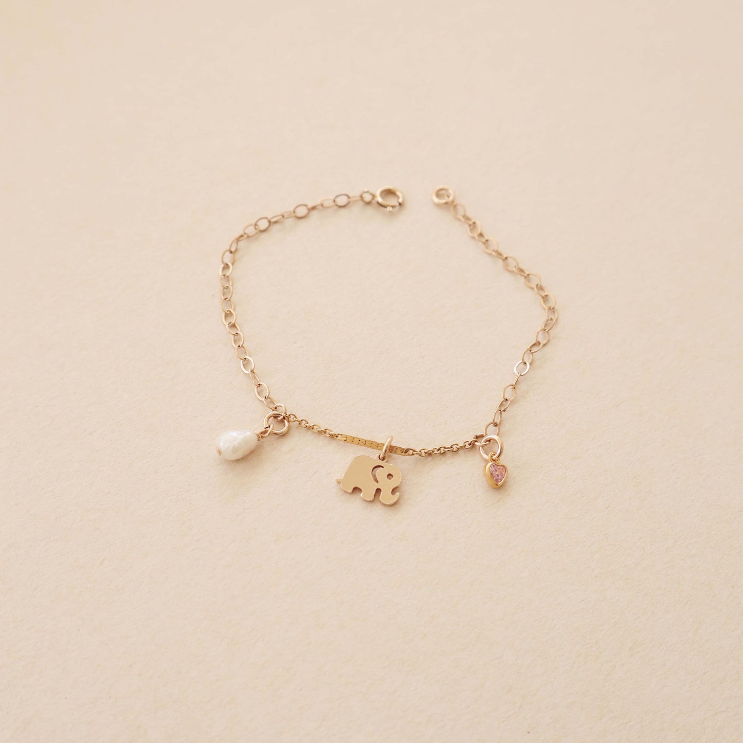 Elephant Charms Bracelet