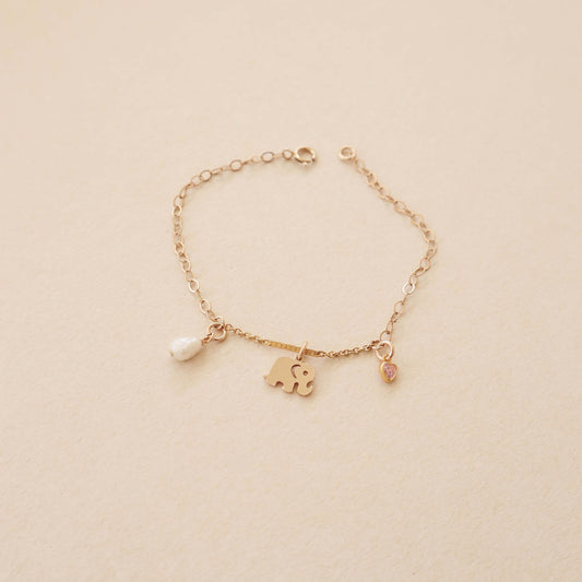 Elephant Charms Bracelet