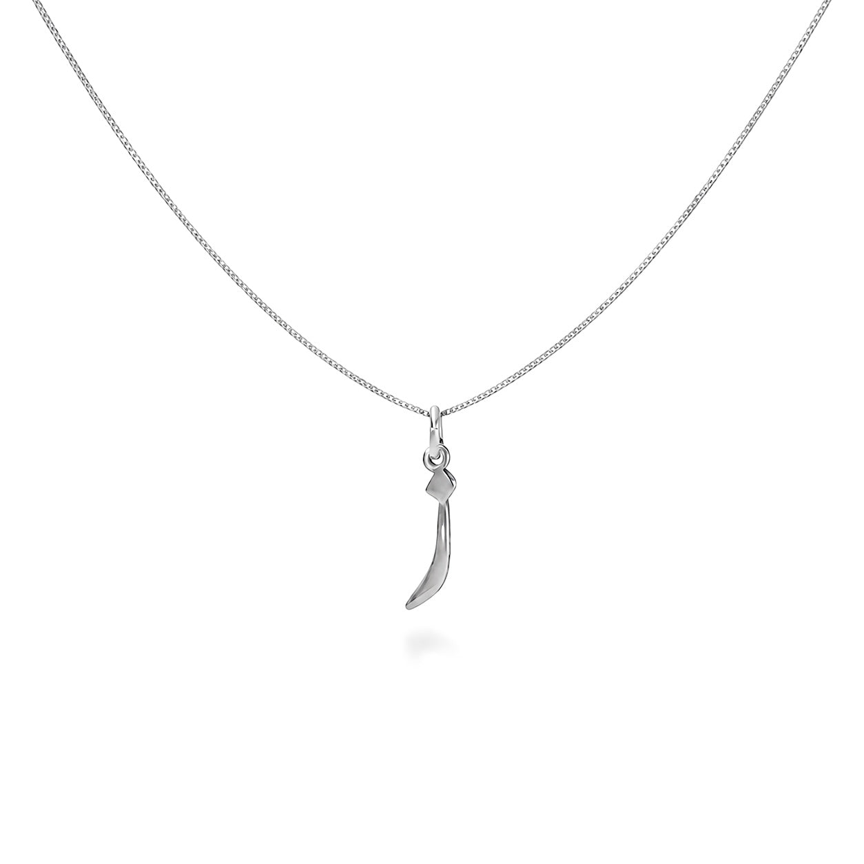 Arabic Initial Necklace PeacePiecesJewelry
