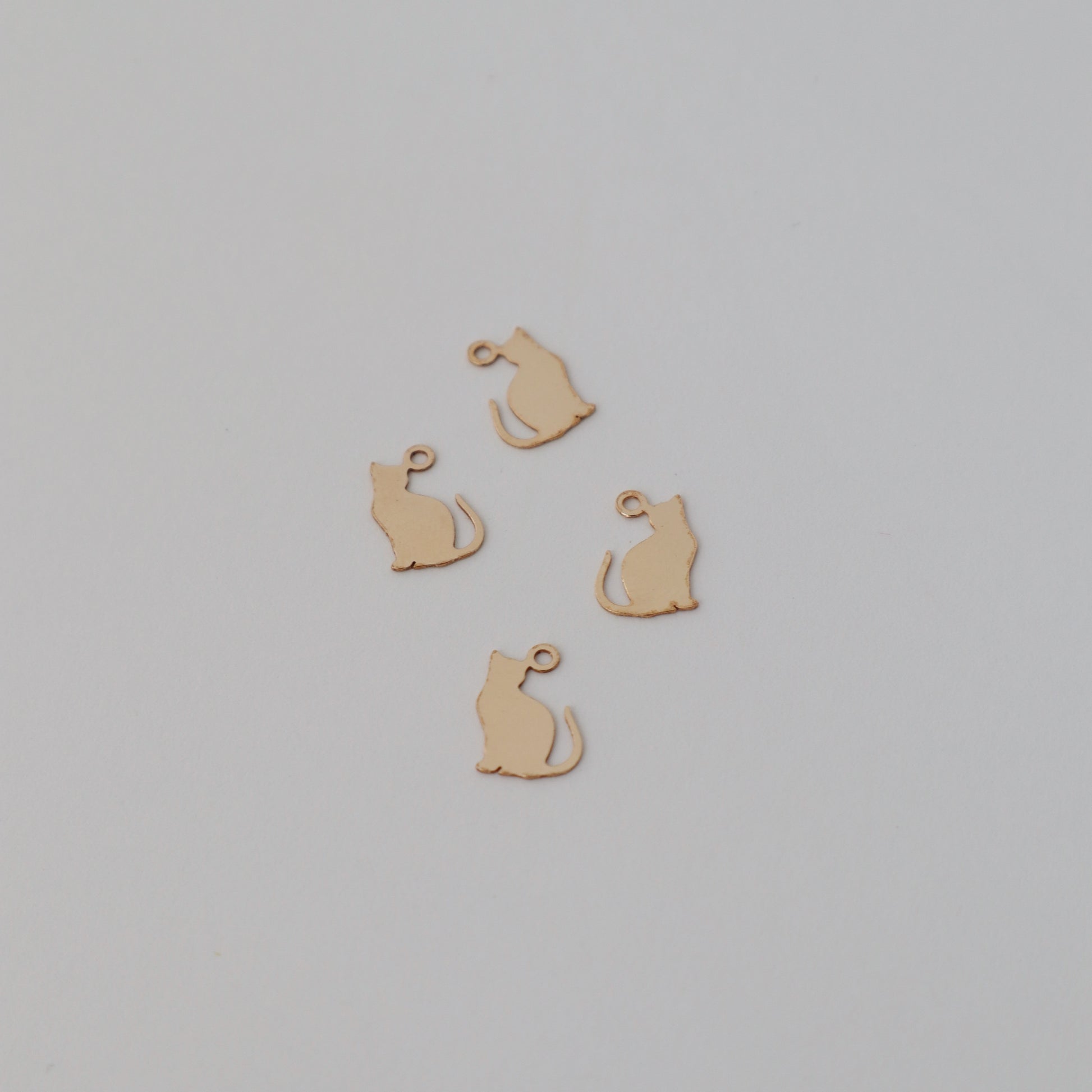 Cat Charm - PeacePiecesJewelry