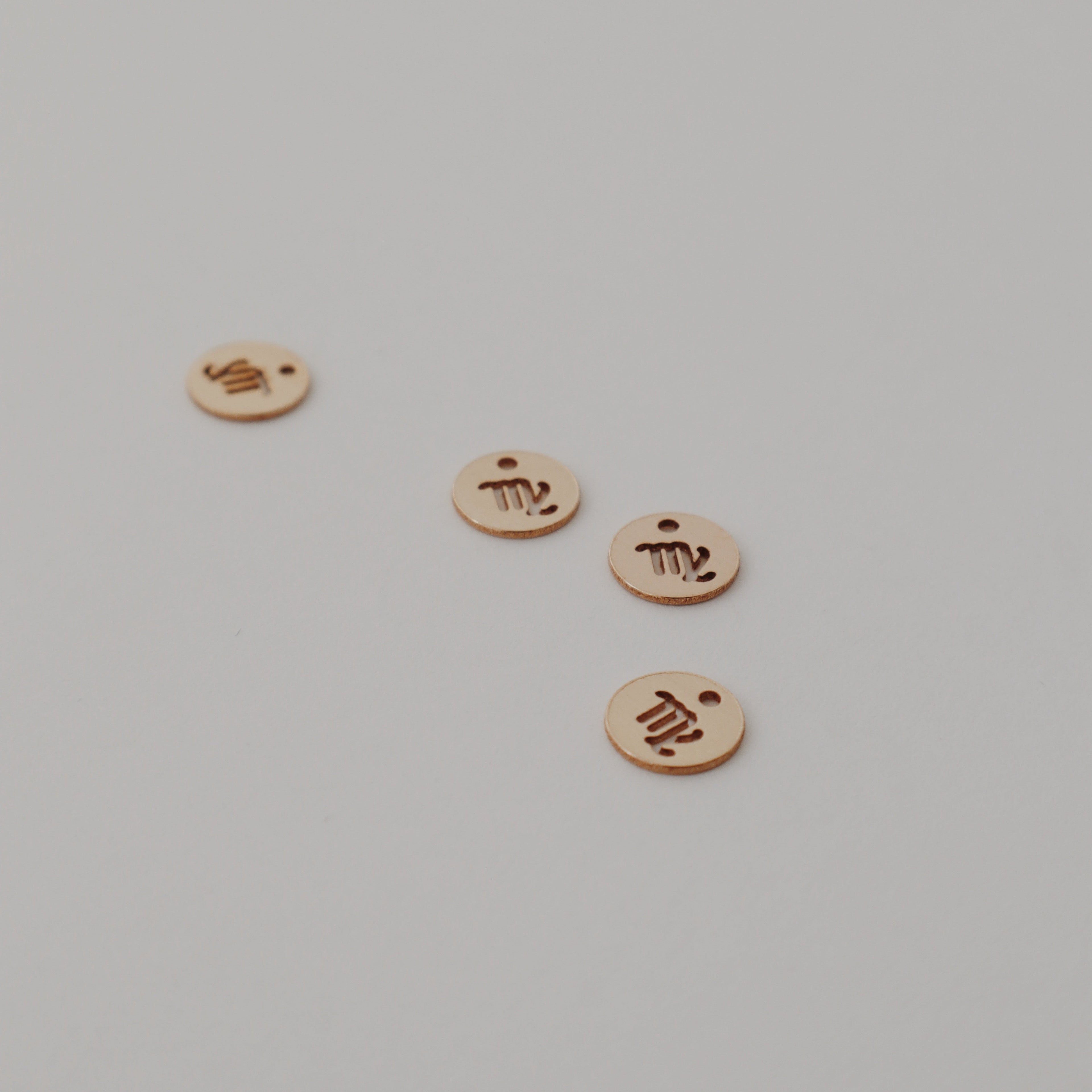 Virgo Charm Peace Pieces Jewelry