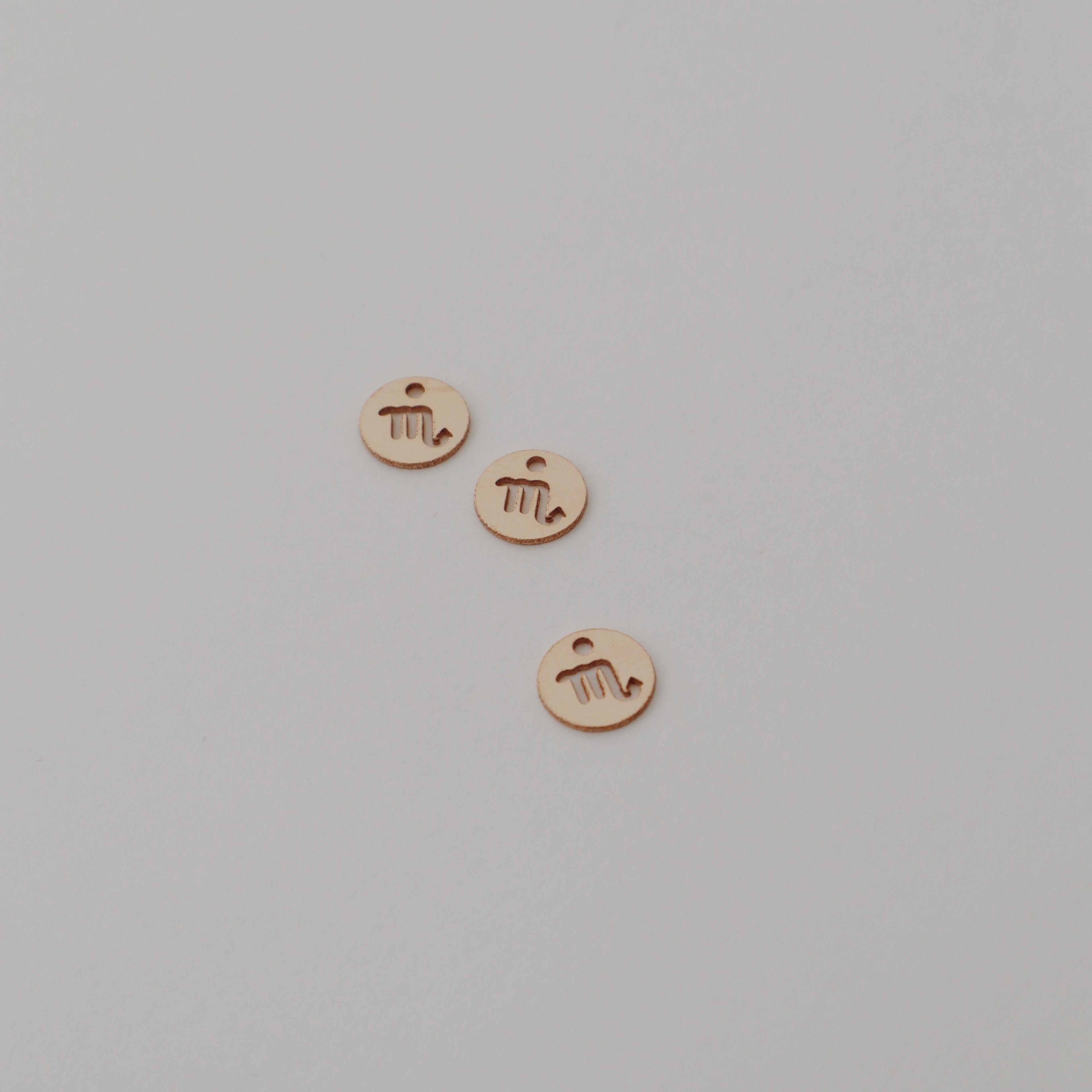Scorpio Charm Peace Pieces Jewelry
