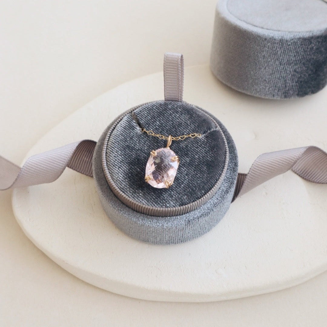 Rose Quartz Gemstone Necklace