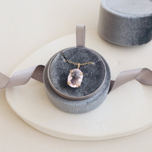 Rose Quartz Gemstone Necklace
