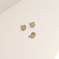 Peridot Framed Charm - PeacePiecesJewelry