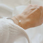 White Opal Chain Bracelet - PeacePiecesJewelry