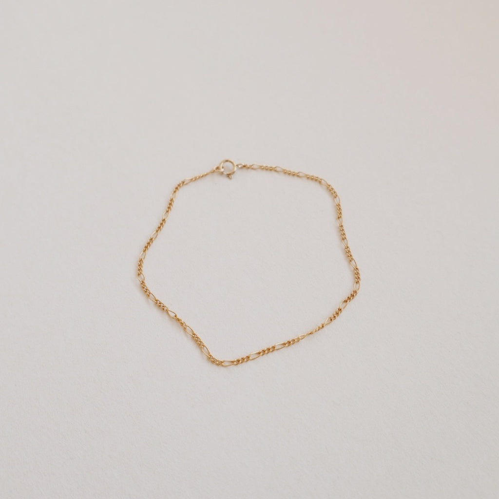 Figaro Bracelet - PeacePiecesJewelry