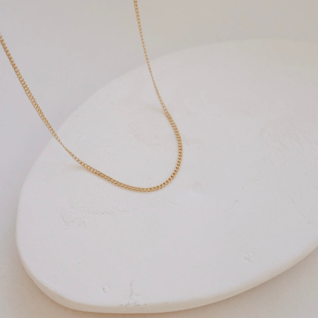 Curb Necklace - PeacePiecesJewelry