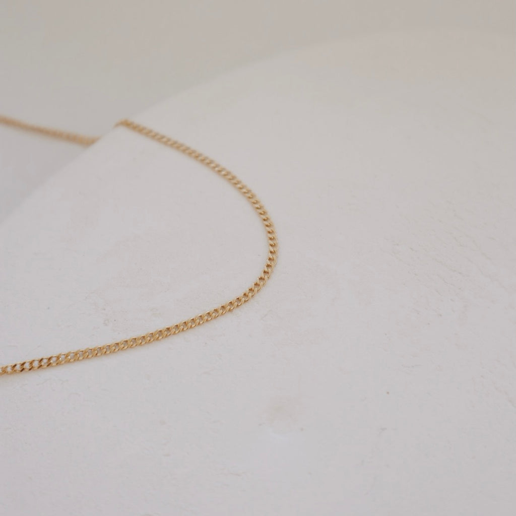 Curb Necklace - PeacePiecesJewelry