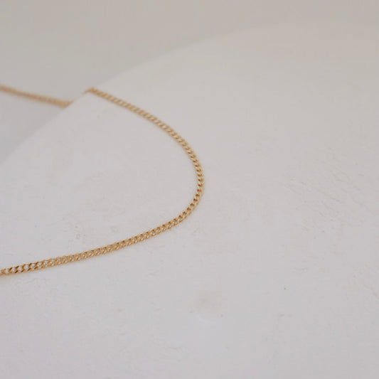 Curb Necklace - PeacePiecesJewelry