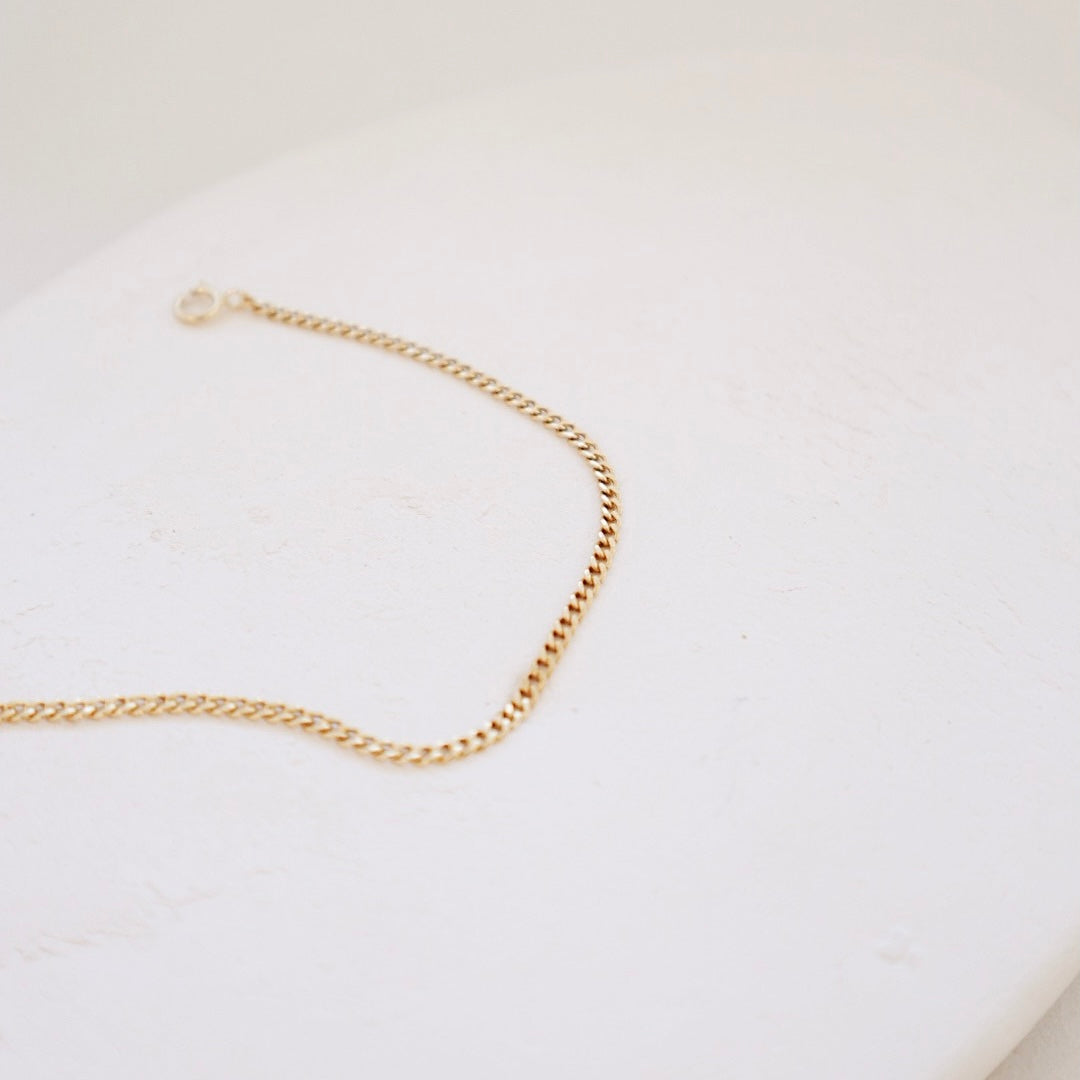 Curb Bracelet - PeacePiecesJewelry