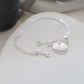 Woven Bracelet with Custom Name Charm - إسوارة اسم