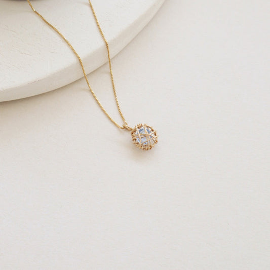 Baby Blue Sealed Necklace
