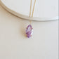 Marquise Amethyst Gemstone Necklace