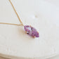 Marquise Amethyst Gemstone Necklace