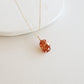 Oval Topaz Gemstone Necklace