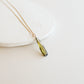 Pampel Green Tourmaline Gemstone Necklace