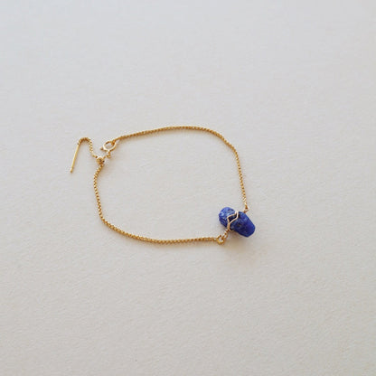 Raw Sapphire Bracelet