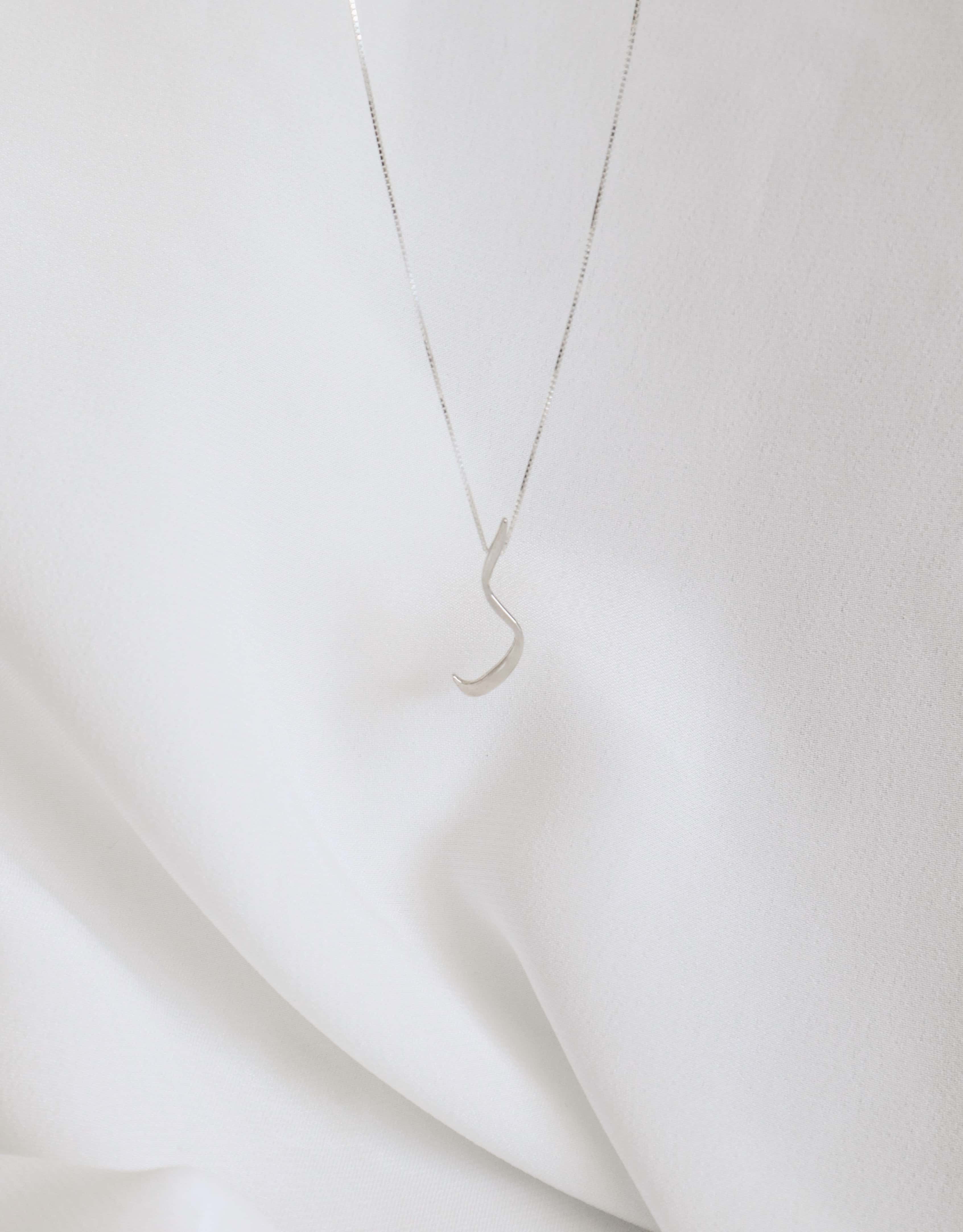 Large Arabic Letter Necklace