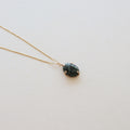 Moss Agate Necklace PeacePiecesJewelry