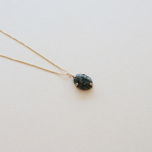 Moss Agate Necklace