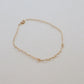 Mixed Chain Anklet