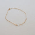 Mixed Chain Anklet PeacePiecesJewelry